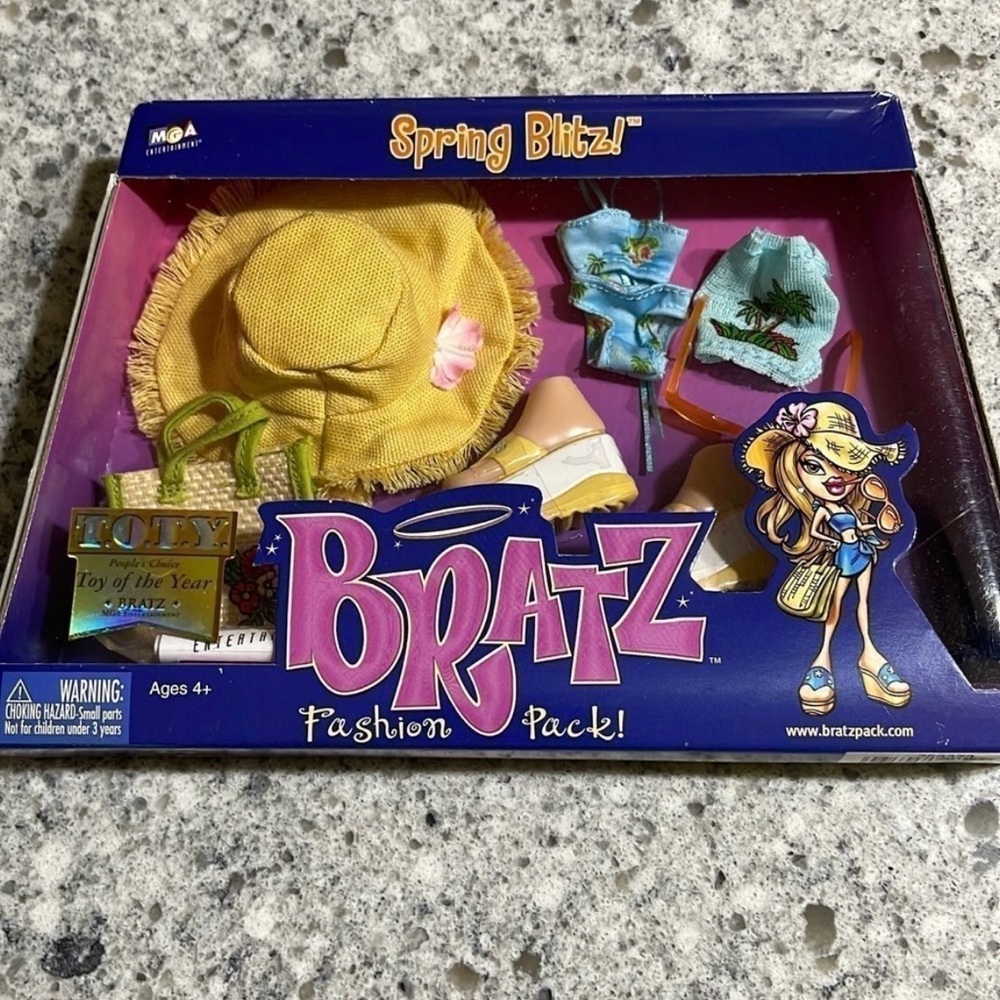 Bratz Fashion Pack - Spring Blitz - Yellow and Blue
